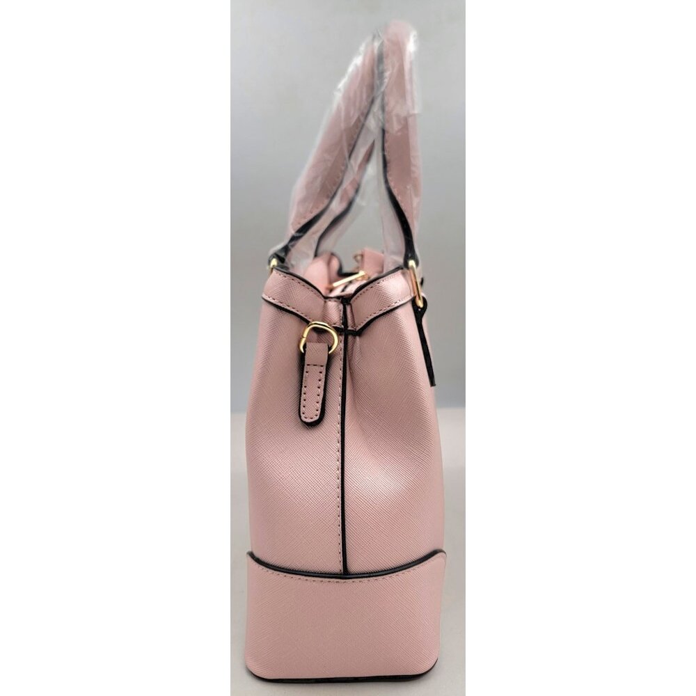 Marilyn Monroe Pink Handbag Small Faux Leather Gold Accents New - Picture 5 of 13